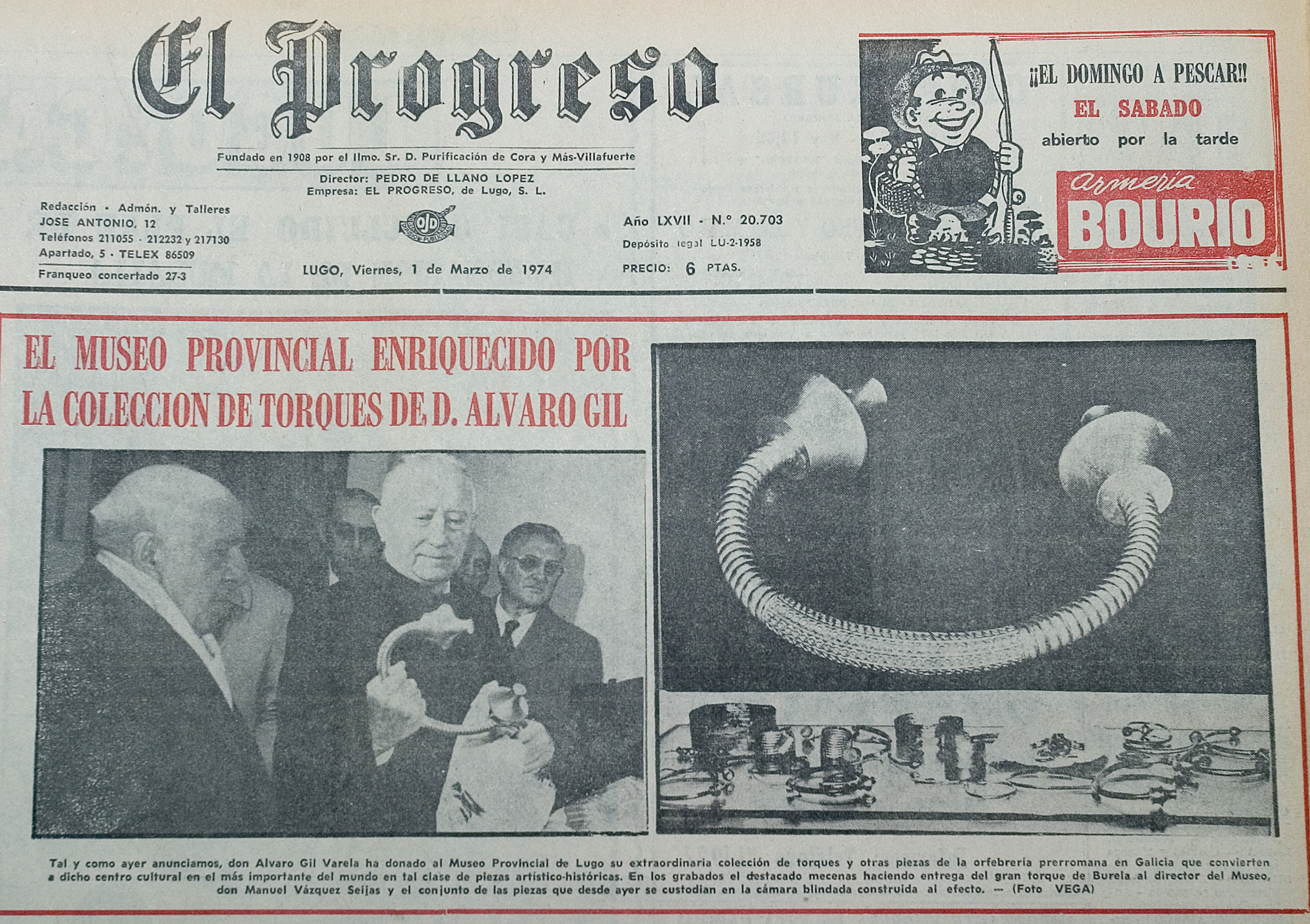 O depósito de Gil Varela